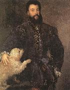 TIZIANO Vecellio Federigo Gonzaga, Duke of Mantua r oil painting